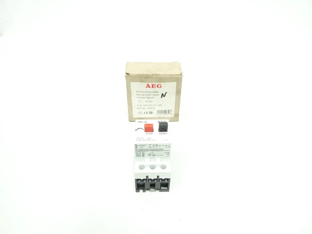 Aeg MBS25 910-201-211-000 Manual Starter 16-20a Amp 15hp