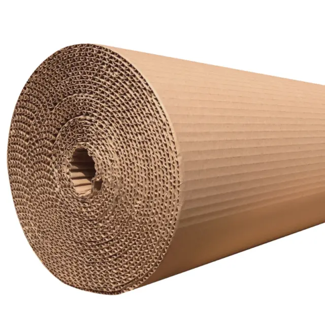 Recycled CARDBOARD ROLLS Any Width/Length Value Protection/Moving House/Shipping 2