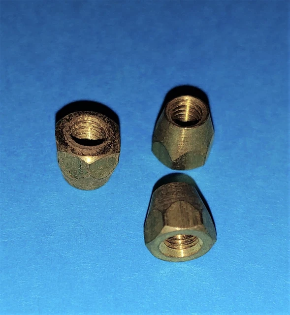 (3) Orig./Vint-60'S/70'S N.o.s Gibson Truss Rod Nut- Kalamazoo Factory (3) Orig./Vint-60'S/70'S N.o.s Gibson Truss Rod Nut- Kalamazoo Factory