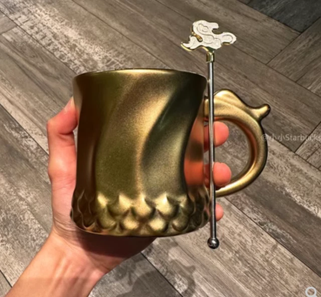 NEW STARBUCKS 2024 Classic Dragon Year Zodiac Mug Ceramic Cup with