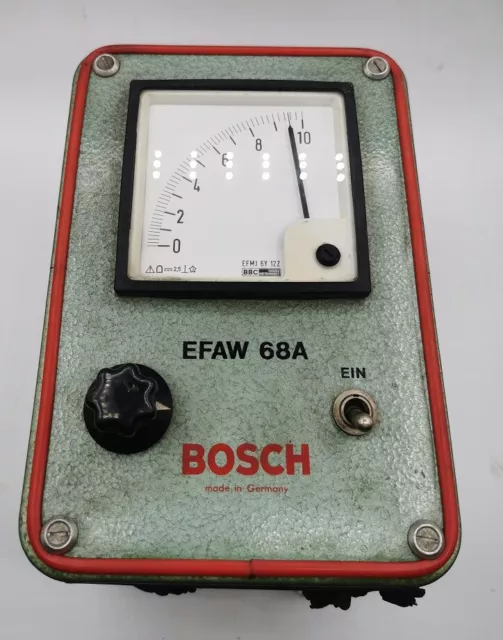 Bosch EFAW 68A Dieselrauch Tester Auswertegerät Diagnosegerät Abgasprüfgerät