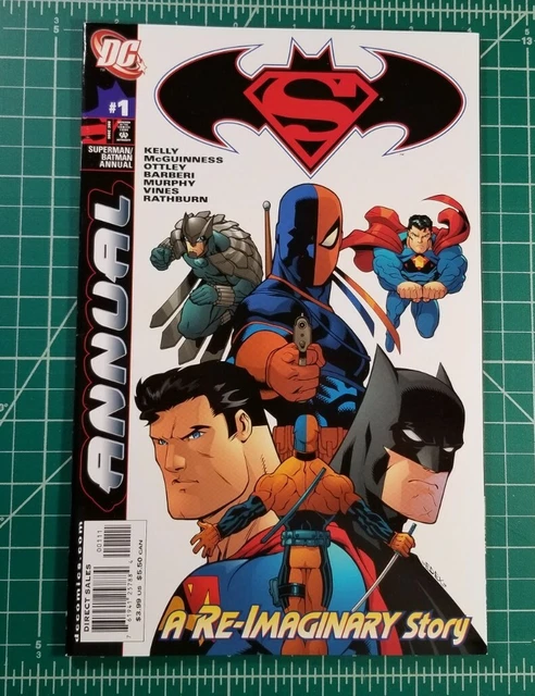 Superman Batman Annual 1 (2006) 🦇SALE DC VF/NM Deathstroke 1st App DCU Deadpool
