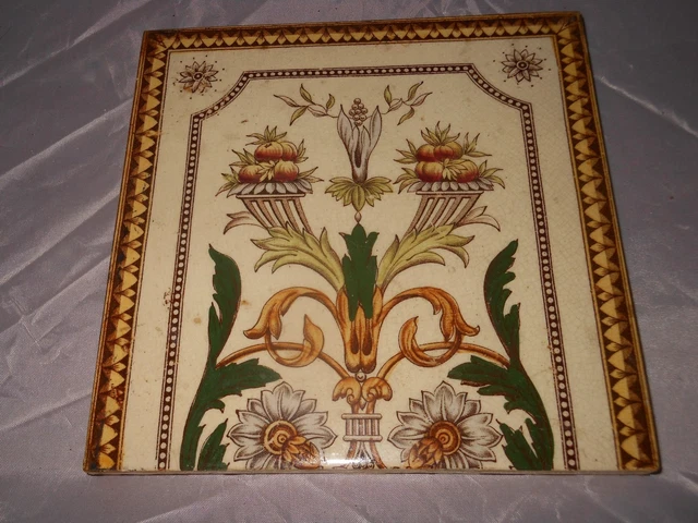 Vintage antique tile decorative pattern