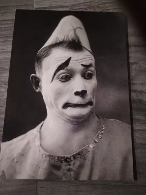 Photo Carte Postale cirque Clown Charles manetti années 20