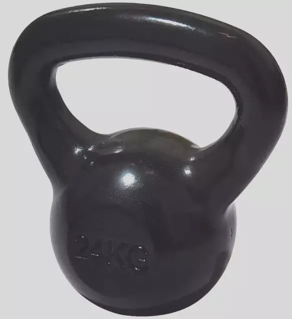 Pro Fitness 24KG Indoor & Outdoor Fitness Exercise Gym Weights Iron Kettlebell