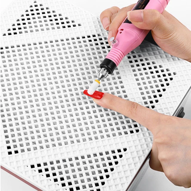 Pulitore unghie moda dissipazione rapida calore raccolta polveri unghie aspirapolvere