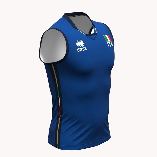 ERREA FIPAV 1° Trikot Olympiade 2024 National Italien Volleyball Herren