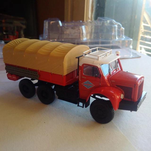 BER90 CAMIONS 1/43 Hachette IXO &ndash; Berliet GBC 8 KT Cisterne Militaire, Nuovo