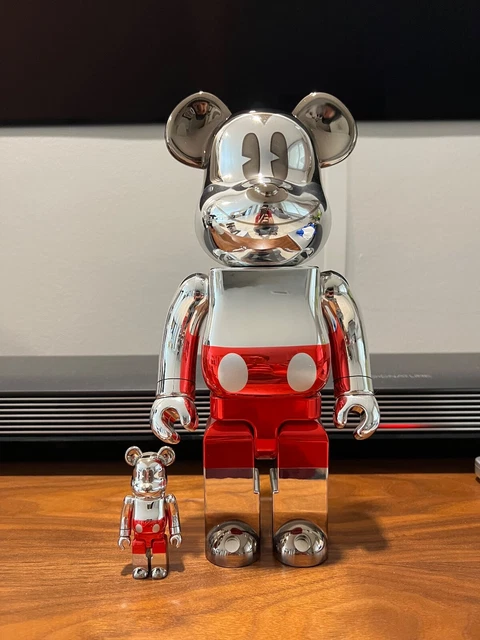 BE@RBRICK - BE@RBRICK SORAYAMA FUTURE MICKEY 400％ Medicom BE@RBRICK Hajime Sorayama Future Mickey DCON EX 100