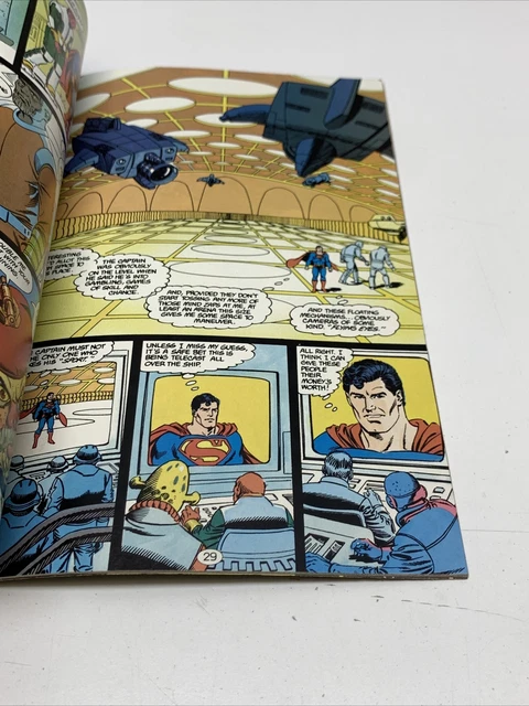 Superman: The Earth Stealers  DC Comics John Byrne Curt Swan 1988 KG 11