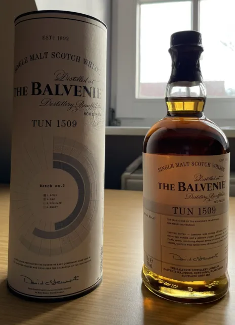 Balvenie Tun 1509 Batch 2, 700ml, Single Malt Whisky, Sammlerstück