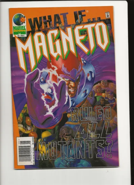 What If #85 Newsstand Upc Code Magneto Ruled All Mutants Marvel  X-Men