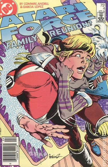 Atari Force Mark Jewelers #4MJ VF 1984 Stock Image