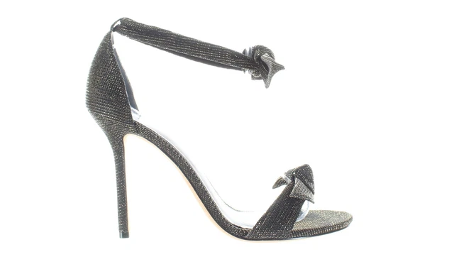 Alexandre Birman Womens Clarita Black Ankle Strap Heels Size 8.5 (6807465)
