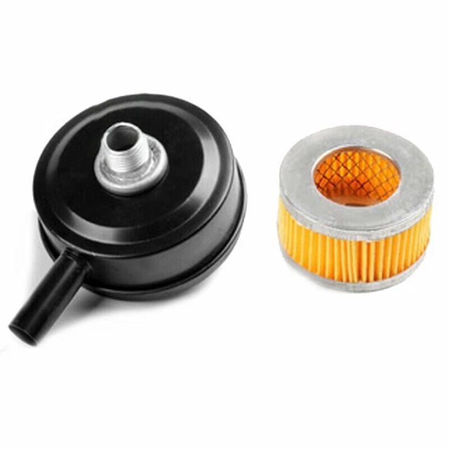 Marmitta silenziatore di alta qualità e filtro per compressore d'aria con aspirazione 20 mm