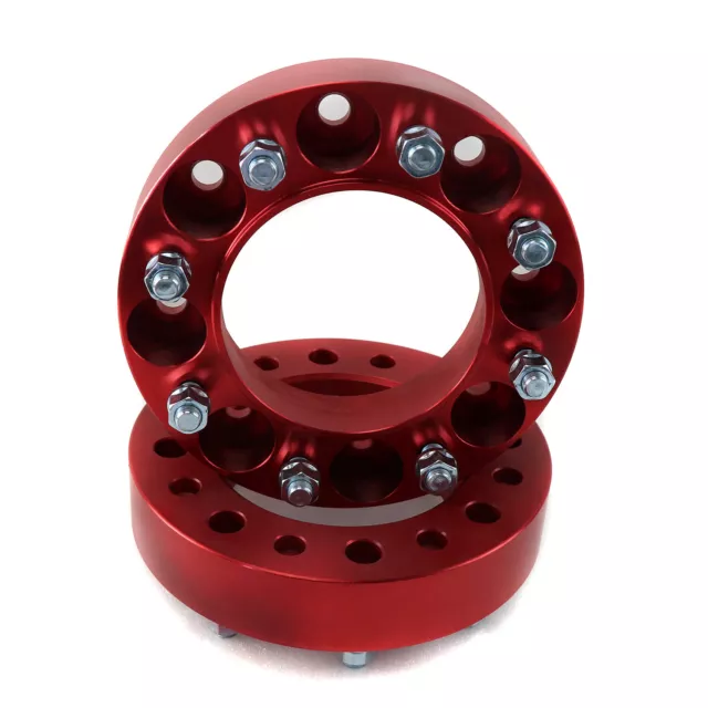 2Pcs Skid Steer Wheel Spacers 2"-8 Lugs Bobcat Case John Deere New Holland