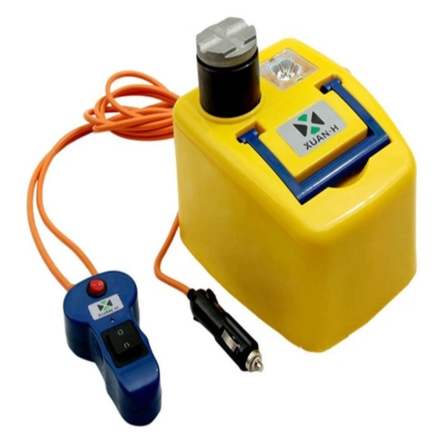 Electric Car Jack Protable Jack Electric Hydraulic Jack Tire Inflator LED Light