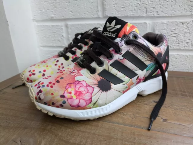SCARPE DA GINNASTICA floreali Adidas Torsion ZX Flux Womans UK taglia 4 EUR 33 37 PicClick IT