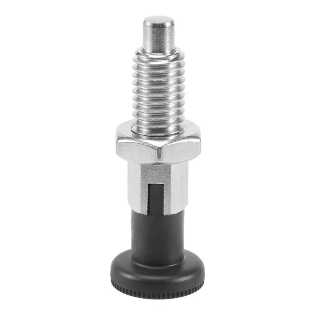 2X(M10 Stainless Steel Self Locking Index Plunger Pin With Self Locking5631