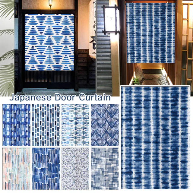 Japanese Door Panel Door Curtain Screen Kitchen Doorway Divider Room Partition