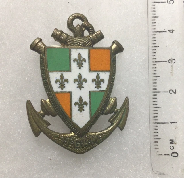 INSIGNE MILITAIRE 11 Rama Regiment Artillerie De Marine Orient Drago