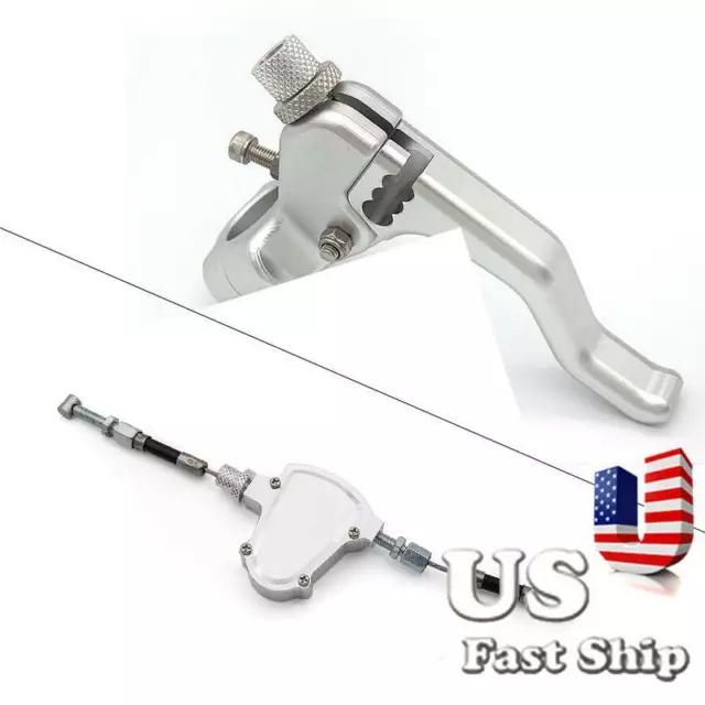 CNC Performance Stunt &Pull Cable Clutch Lever Easy System For CBR YZF GSXR SV