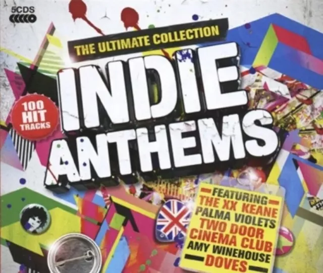 Indie Anthems CD (2014) NEU VERSIEGELT 5 Disc Box Set 80er 90er 00er Alt Rock Hits