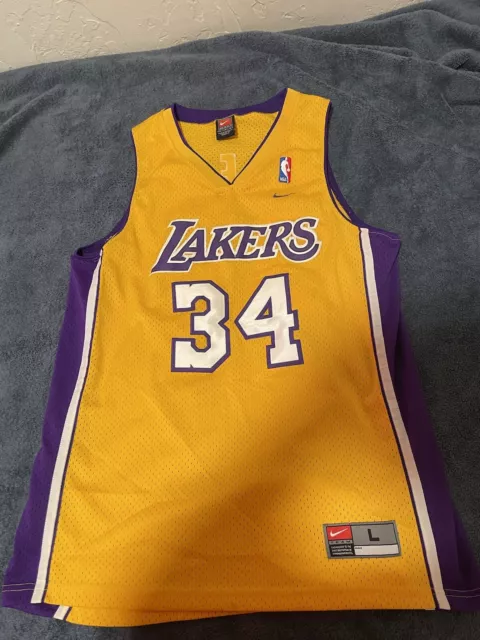 NBA Swingman Jersey Los Angeles Lakers 1999-2000 Shaquille O'Neal #34 –  Broskiclothing