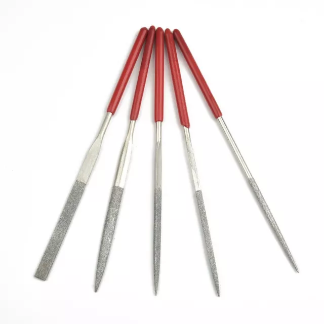 5Pc Mini Needle File Set Precision Micro Files Craft Metal Glass Metal Work Tool