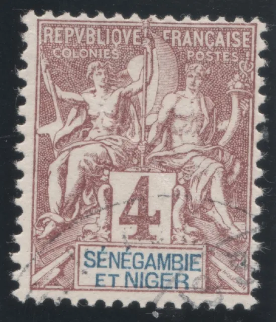 France Colonies françaises Sénégambie et Niger YT 3 Obl