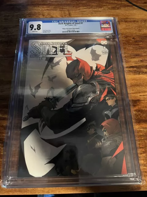 Dark Knights of Steel #1 TFAW Dan Mora Exclusive Variant CGC 9.8