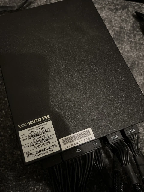 EVGA Super Nova 1200 P2 1200W Modular Power Supply - Black