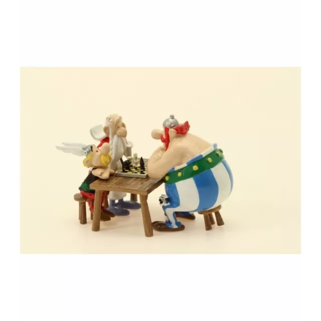 Figurine Astérix, Obélix et Panoramix : La partie d'échecs Pixi 02372