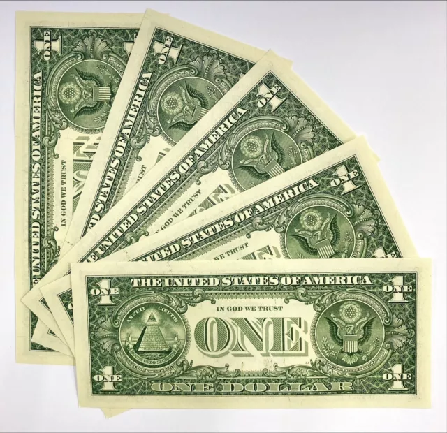 Dollars Ones $1 banconote croccanti nuove per collezioni souvenir regalo punta rare