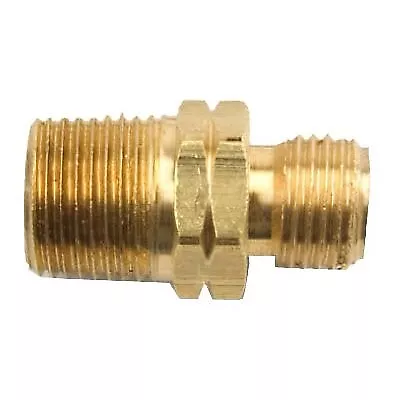 Propane Fitting, 3/8-In. Male x 9/16-In. Left-Hand Male -F276153