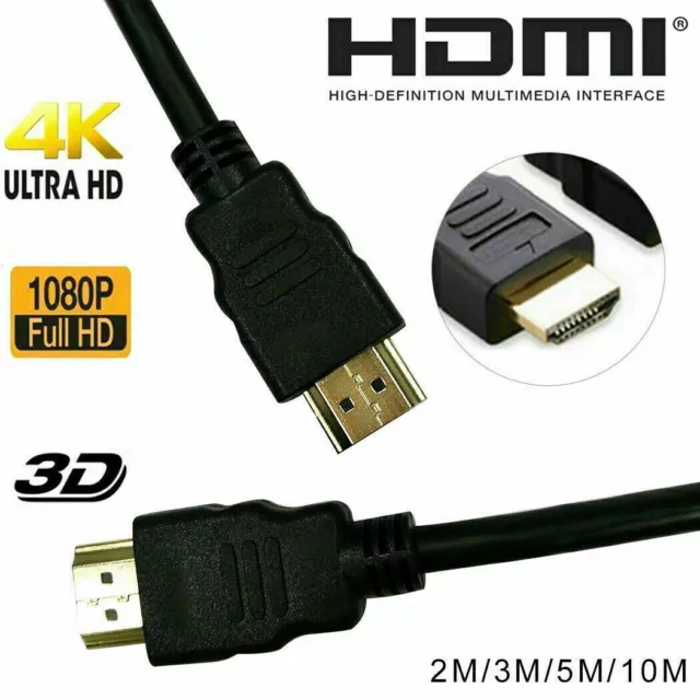 30M Premium HDMI Cable v2.0 Ultra HD 4K 2160p 1080p 3D High Speed Ethernet HEC