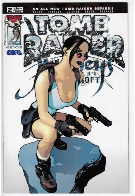 Tomb Raider Journeys #2 Adam Hughes Cover (2002)