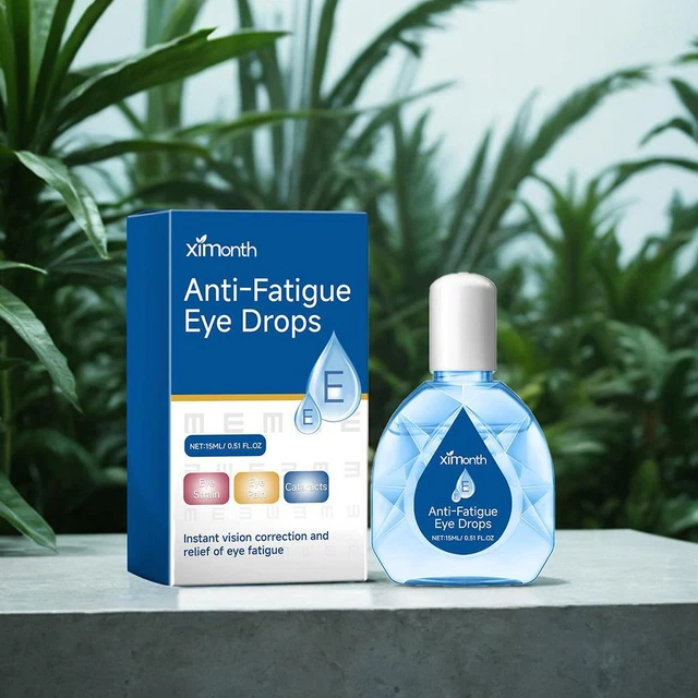1X 15ML EYE Drops Eye Fatigue Redness Relieve Safe Moisturing