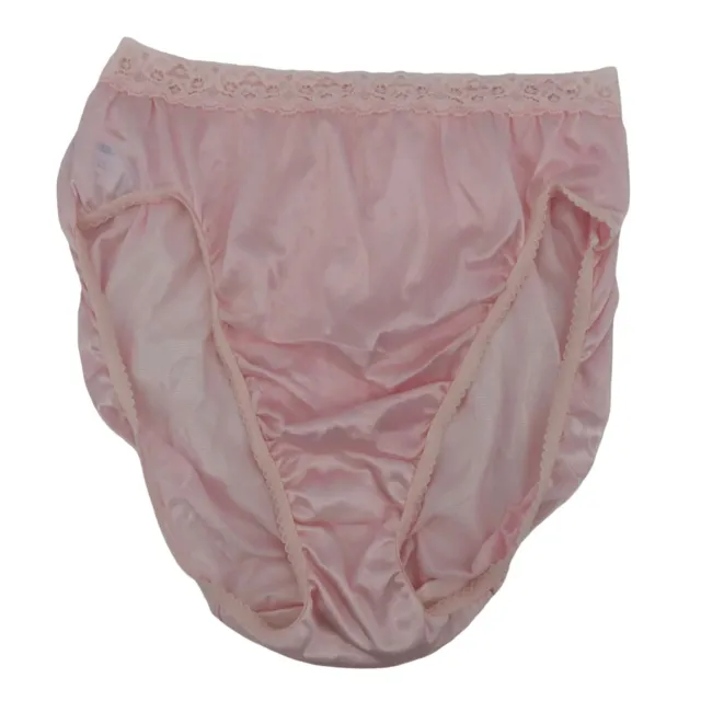 Warner's Perfect Measure Full Brief Purple Panties 6 M Medium New NYLON  5196 HTF