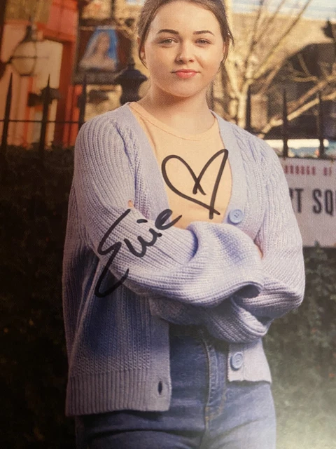 ELLIE DADD as AMY - Hand Signed EASTENDERS BBC 2023 Cast Card 2