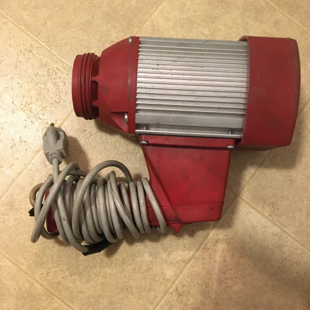 Lutz B20 Electric Drum Barrel Pump Motor 115V 60Hz 600W 5.8A 8800RPM