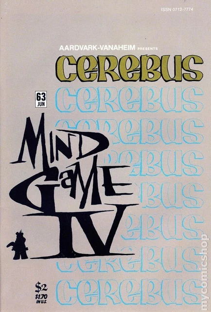 Cerebus #63 VF 1984 Stock Image