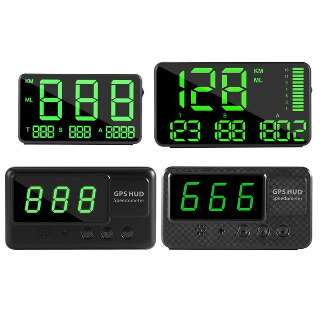 C80 C90 C60 C60S GPS Speedometer Speeding Alarm Digital HUD for Car