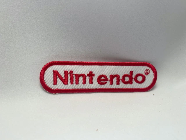 Nnintendo Nuevo Hierro Bordado En/Costura En Nombre Etiqueta De Parche 3/4 X 3-1/2