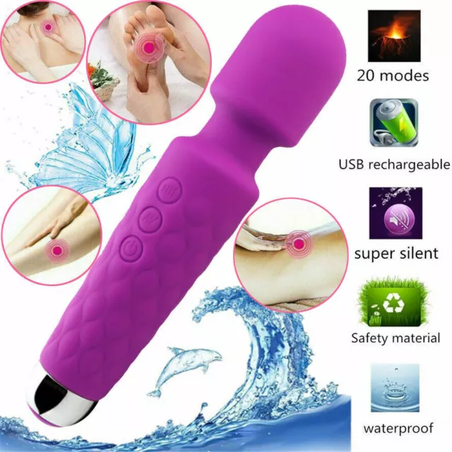 Massager-Vibrator-Clitor-Vagina-G-spot-Stimulator-Female-Toys-Dildo 3