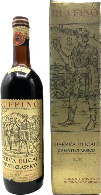 1971 Ruffino Chianti Classico Riserva Ducale 'Serie Oro' 72cl, 12,80%