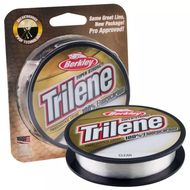 Monofilo Pesca Trilene 100 % Fluorocarbon Berkley Filo Temrinali Finali Mare