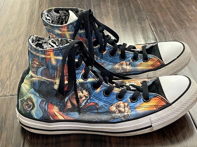 Chuck taylor dc on sale comics justice league