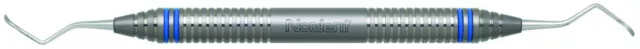 Nordent Xdura, Curette, DE, Columbia #4R-4L, DuraLite ColorRings Handle x2
