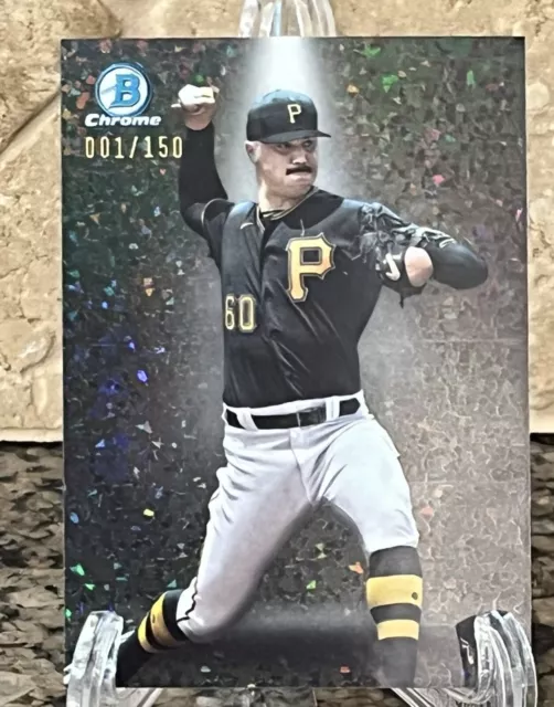 🔥🔥PAUL SKENES 2024 Bowman Chrome BS1 Mini Diamonds 001/150